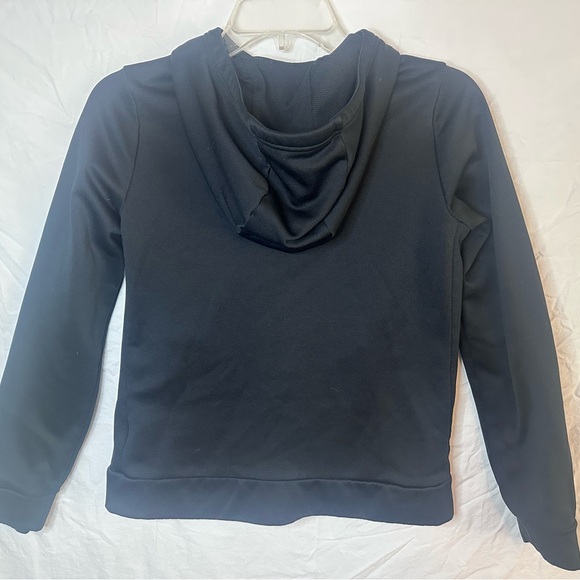 Nike Youth Large Full-Zip Hoodie Black Logo Graphic - Picture 4 of 4